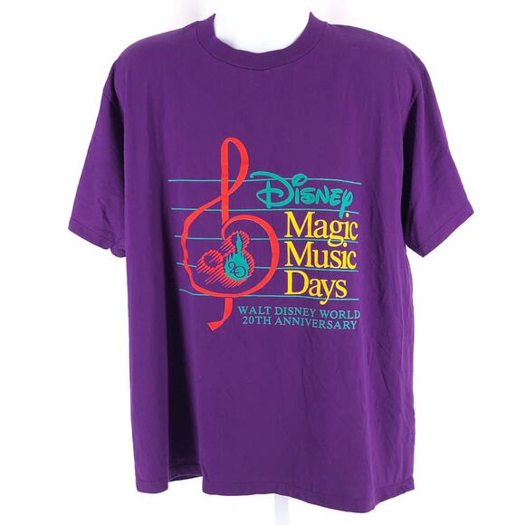 90s Disney Magic Music Days tshirt 1990s vintage - Picture 1 of 5